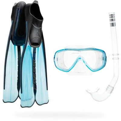 Bild av Cressi Snorkelsats Rondinella Blå EU 39 40