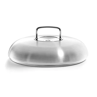 Bild av Fissler Original Profi Collection/rostfritt stål högrumslock runt (Ø 24 cm) för krukor, pannor och serveringspaneler induktion, silver