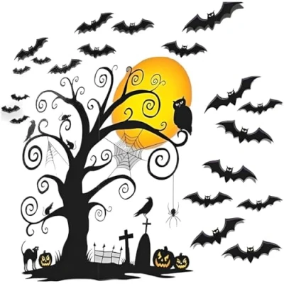 Bild av Amscan Halloween Wallsticker
