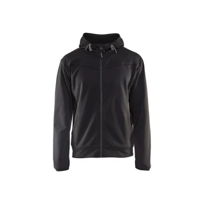 Bild av LUVTRÖJA 3363 2526 MED DRAGKEDJA SVART/MÖRKGRÅ XS Beijerbygg Byggmaterial