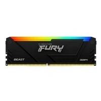 Bild av Kingston FURY Beast RGB 8GB 3200MT/s DDR4 CL16 DIMM datorminne KF432C16BB2A/8