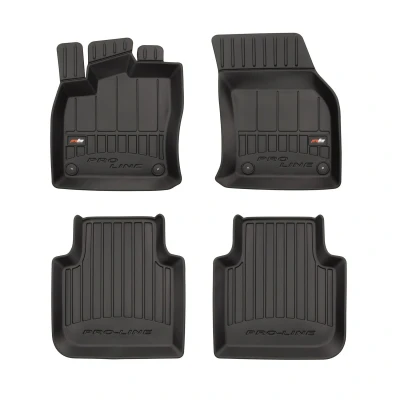 Bild av FROGUM 3D407275 Ensemble de tapis sol Caoutchouc avant et arrière 4 noir Sur mesure SEAT: Tarraco