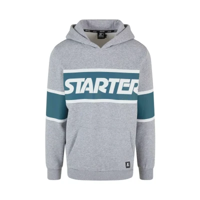 Bild av Starter Luvtröja, Storlek: Medium, Heathergrey teal