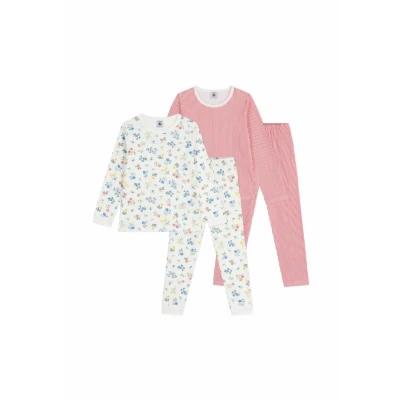 Bild av Petit Bateau 2 PACK Pyjamas multicoloured för barn, Storlek: 128, Multi coloured