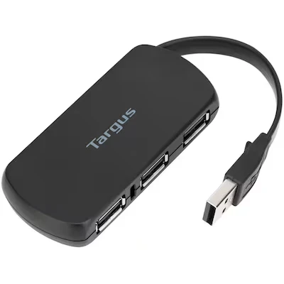 Bild av Targus 4 Port USB hub Svart