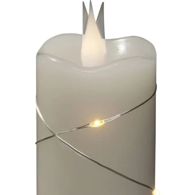 Bild av Konstsmide Christmas LED vaxljus vit Ljusfärg varmvit 12,7 cm