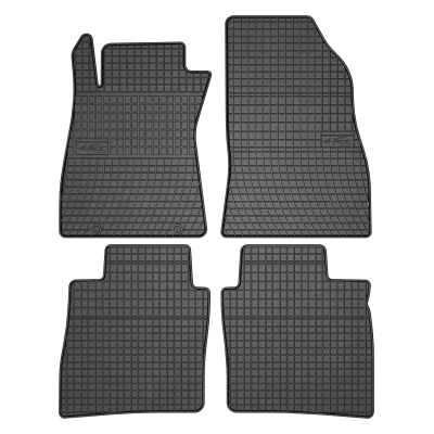 Bild av FROGUM 542681 Ensemble de tapis sol Caoutchouc avant et arrière 4 noir Sur mesure