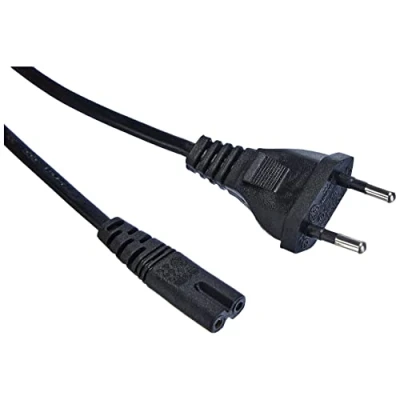 Bild av Akyga AK RD 02A strömkabel för bärbar dator 2 stifts IEC C7/CEE 7/16 Europlugg 3,0 m