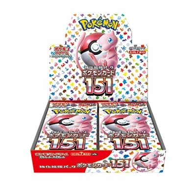 Bild av Pokemon Card Game Scarlet &amp; Violet Enhanced Expansion Pack, kort, 151 låda (Japansk)