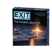 Bild av Thames &amp; Kosmos EXIT: The Cursed Labyrinth Level: 2/5 Unique Escape Room Game 1 4 Players Puzzle Solving Strategy Board Games for Adults Kids, Ages 10+ 692860