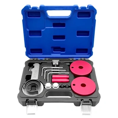 Bild av ZKTOOL Motor kamaxel justering, låsning, timing verktygssats, kompatibel med Ford 2.0 Ecoblue TDCi motor, dieselmotor verktyg, OEM 303 1643, 1650, 1637
