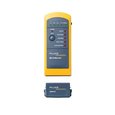 Bild av FLUKE networks MT 8200 49A Micromapper kopparkabel nätverk Wiremap verifieringstestare