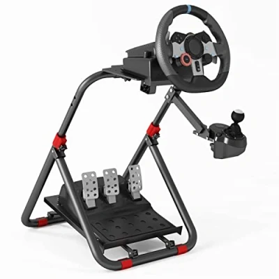 Bild av Diwangus Rattställ, snabbmontering, lämplig för Logitech G923, G920, G29, G27, G25, hopfällbart rattställ lämpligt Thrustmaster T248X, T248, T300Rs, TX, T150, PS4, PS5, Xbox, 360, Xbox