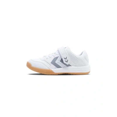 Bild av hummel Multiplay Stable Vc Jr, Unisex Loafers för barn, Vit grå, 26 EU