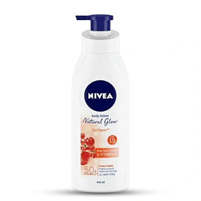 Bild av Nivea Extra Whitening Cell Repair Body Lotion, with Sunscreen SPF 15 (Label)