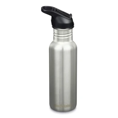 Bild av Klean Kanteen Classic Narrow (Flip Sport) cykeldrickförslutning i rostfritt stål borstat med en volym på 532 ml, 101186