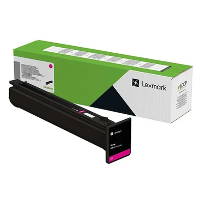 Bild av Lexmark Magenta original box tonerkassett LCCP, LRP för CX833se