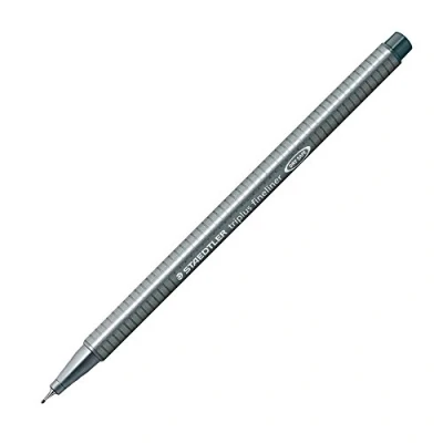 Bild av STAEDTLER Triplus FineLiner 334 superfin filtspets 0,3 mm grå