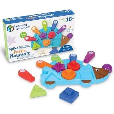 Bild av Learning Resources LER9103 Spike The Fine Motor igelkott pussel lekkamrat, multi
