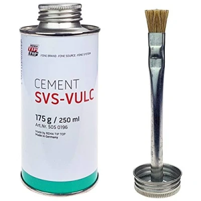 Bild av Vulkaniserad Rema Tip, 175 g, flytande gummi för reparation och tätning, vattentåligt med borste, temperaturbeständigt från 30 ˚C till +120