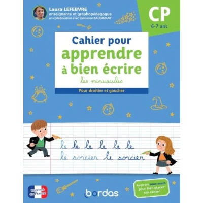 Bild av Cahier pour apprendre à bien écrire les minuscules CP