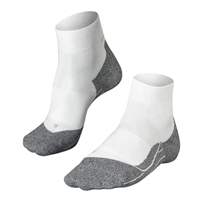 Bild av FALKE herr RU4 Light Short löparstrumpor lätt stoppning tunn halvhög antibubblor kylande vegansk för jogging löpning snabbtorkande ventilerande Lyocell funktionellt material 1 par