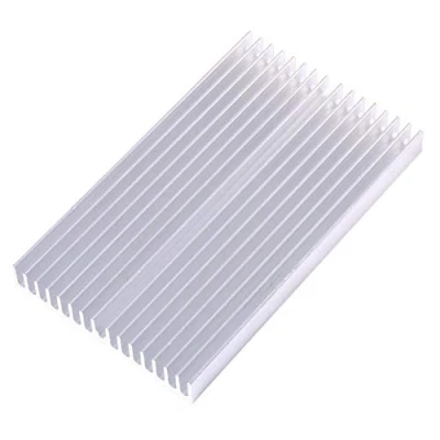 Bild av Aluminium kylflänsgaller Grillform svalare fin för IC LED Power Transistor 100 x 60 10mm