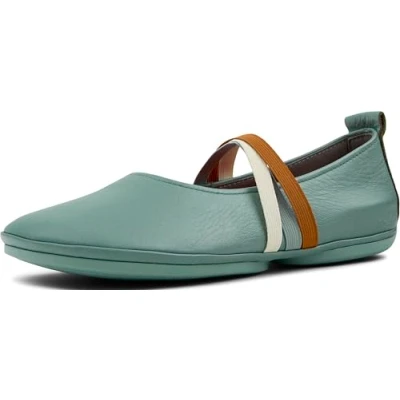 Bild av Camper dam Right Nina K201665 ballerinaskor, Medium grön 008 Tws, 40 EU, EU