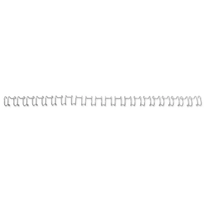 Bild av ACCO Brands Metallspiraler MultiBind Silver 6mm Binding wire