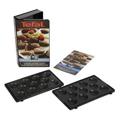 Bild av Tefal Snack Collection Plattor Mini bit (12) XA8012 Svart Lämplig för SW85XX Non stick Beläggning
