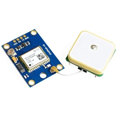 Bild av ICQUANZX GY NEO6MV2 NEO 6M GPS flygkontrollmodul 3 V 5 med superstark keramisk antenn för Arduino EEPROM APM 2.5
