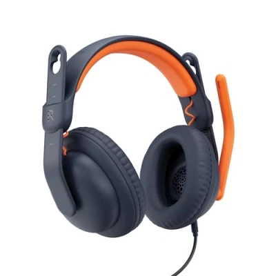 Bild av Logitech Zone Learn On Ear Wired Headset for Learners USB C headphones with mic replacement