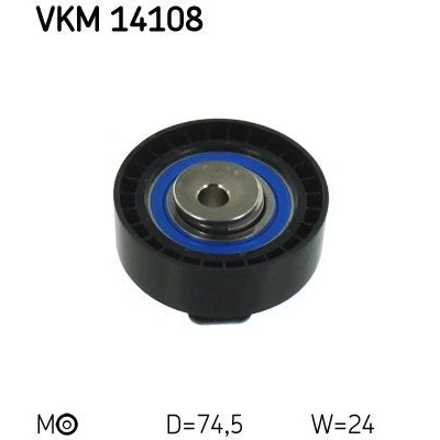 Bild av SKF VKM 14108 Poulie tendeur, courroie crantée FORD: Tourneo Connect, Focus 2, Mk1 3/5 portes