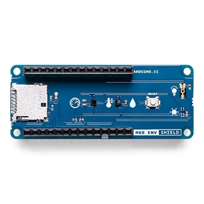 Bild av Arduino MKR ENV shield REV2 [ASX00029] Miljösensor för IoT applikationer, med sensorer temperatur, luftfuktighet, ljus och luftkvalitet, idealisk miljöövervakning smarta system.