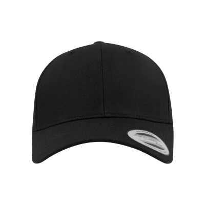 Bild av Flexfit Curved Classic Snapback Keps, Storlek: One Size, Black