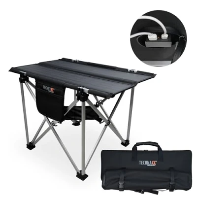 Bild av TECHNAXX TX 251 solar power system foldable camping table 20 Watt