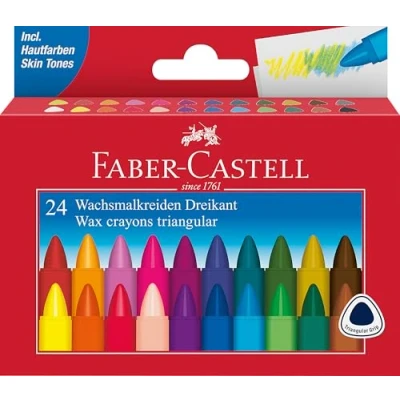 Bild av Faber Castell 120024 Kritor, 24 stycken, Flerfärgad