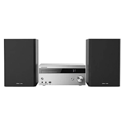Bild av Grundig CMS 4000 BT DAB HiFi system silver, med Bluetooth