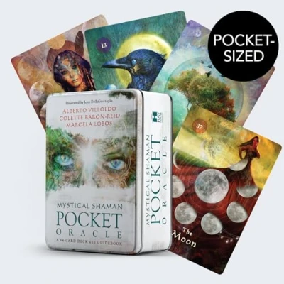 Bild av Mystical Shaman Pocket Oracle Cards: A 64 Card Deck and Guidebook