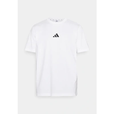 Bild av adidas För Män ESSENTIALS SMALL LOGO SINGLE JERSEY TEE, White/Black, XS