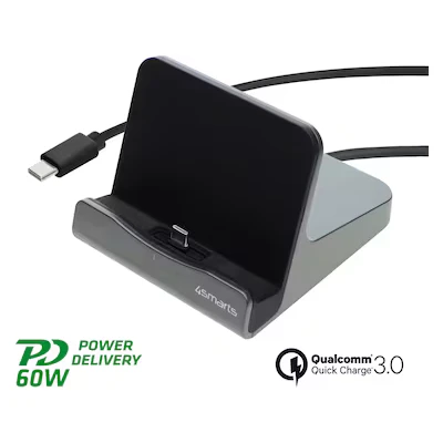 Bild av 4Smarts Stacja Dokująca Dla Tabletów Voltdock Usb C 60W Gunmetal 462261