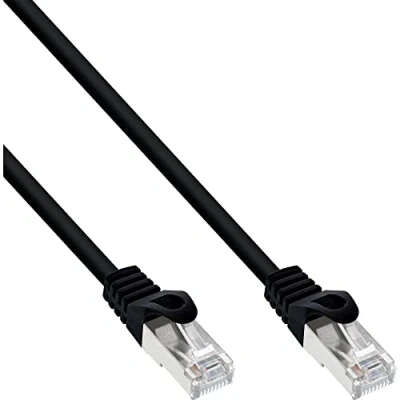 Bild av InLine 72540S patchkabel, SF/UTP, Cat.5e, svart, 40 m
