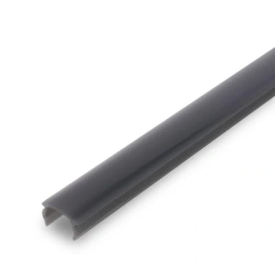 Bild av Briloner your Panel diffusor mörk rök look, plastprofil, tillbehör akustiska paneler, slitsbredd 1617 mm, klämbar, förkortad, 1,3 m, look