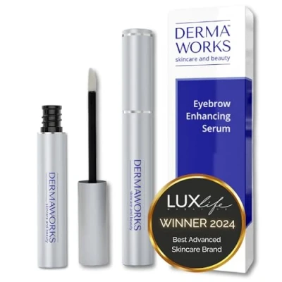 Bild av DERMAWORKS Ögonbrynsserum för att Förbättra Ögonbrynen och Påskynda Tillväxten Snabb Återväxt Växa Ögonbryn Ögonbrynstillväxt Serum, 5ml