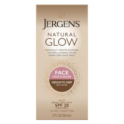 Bild av Jergens Natural Glow Healthy Complexion Daily Facial Moisturizer For Medium to Tan Spf 2 60 ml