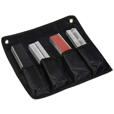 Bild av Heuer skruvstäds set, 4 delar (Skyddande käkar, passar till skruvstäd 120 mm, typ G/P/N/F) 115105