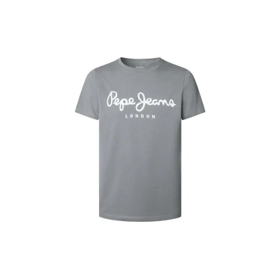 Bild av Pepe Jeans Original Stretch Tshirt med print, Storlek: Large, Grey