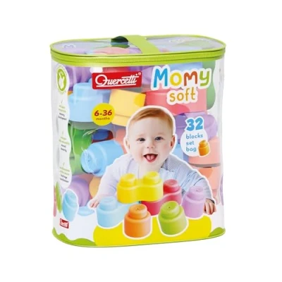 Bild av Quercetti Momy soft 32 building blocks