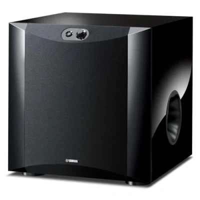 Bild av Yamaha NS SW300 Främre Firing subwoofer med patenterad Twisted Flare Port basreflexrör pianolack svart