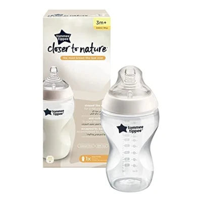 Bild av Tommee Tippee Nappflska 340ml Napp2 1 st
